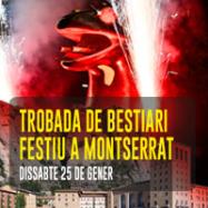 Viladrau Trobada de Bestiari Festiu a Montserrat