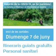 Viladrau Itineraris guiats gratuïts al personal sanitari