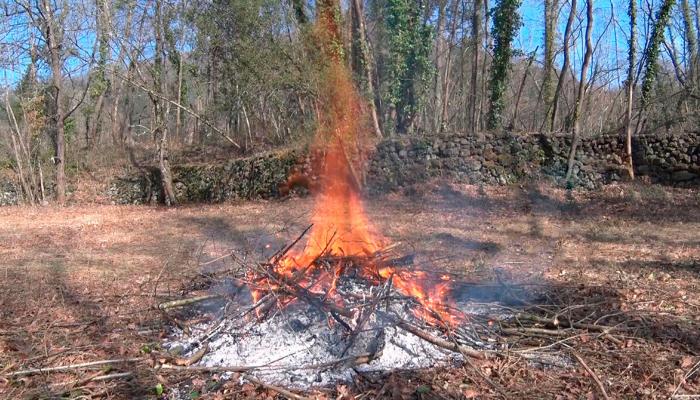 Viladrau Prohibit fer foc del 15 de març fins al 15 d