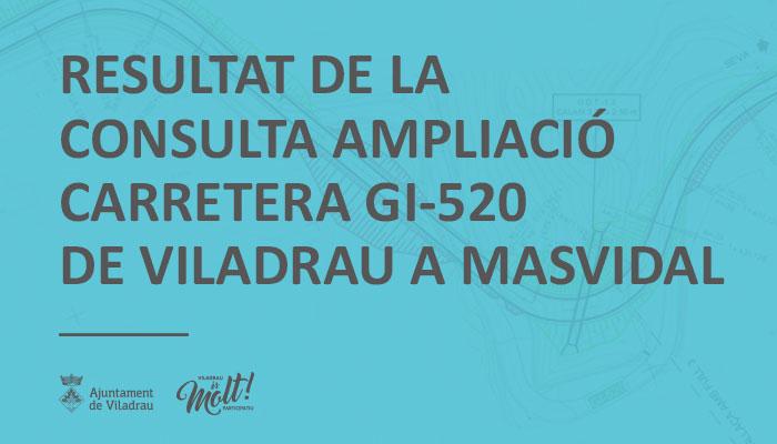 Resultat de la consulta ampliació carretera GI520 de Viladrau a Masvidal