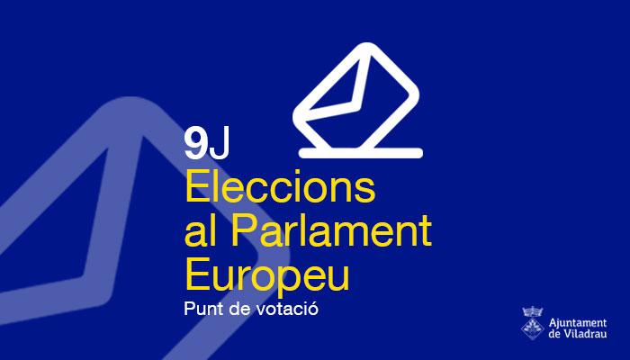 Viladrau Punt de votació per les Eleccions al Parlament Europeu del 9 de juny de 2024