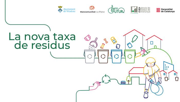 Nova taxa de residus domèstics i comercial 2025 a Viladrau