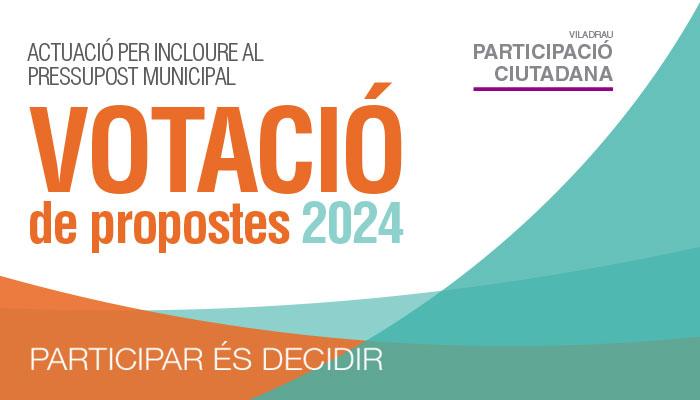 Viladrau Votació de les propostes dels Pressupostos Participatius 2024