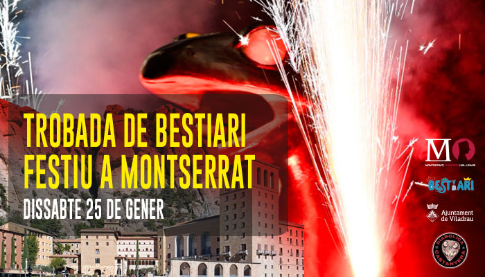 Viladrau Trobada de Bestiari Festiu a Montserrat