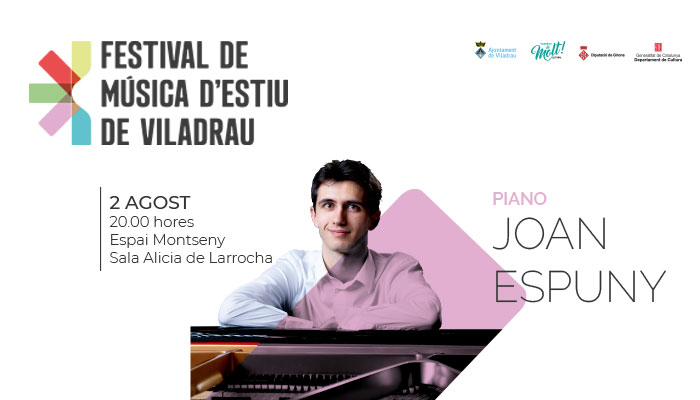 Festival de Música d'Estiu de Viladrau - Joan Espuny (Piano)