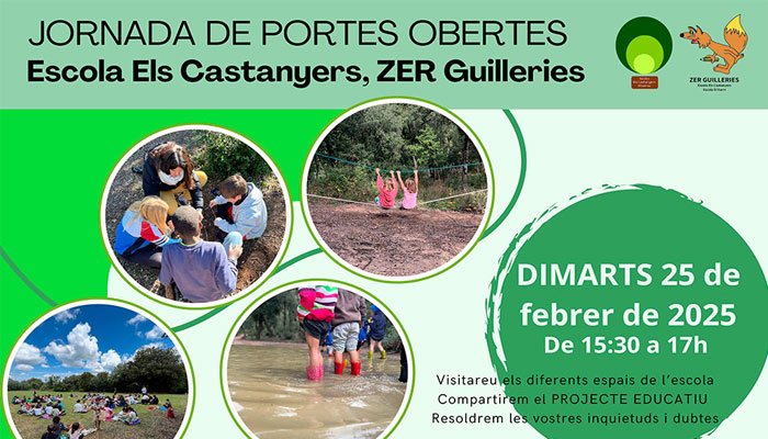 Viladrau Jornada de portes obertes de l'Escola Els Castanyers