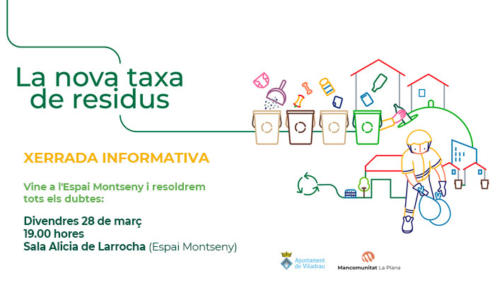 Viladrau Xerrada informativa sobre la nova taxa de residus